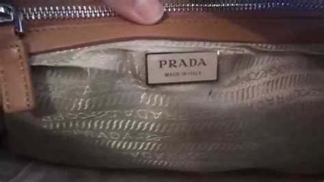 prada purse identification